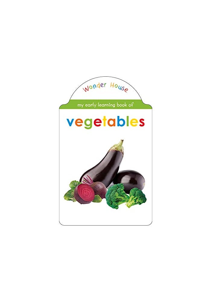My Early Learning Book of Vegetables: Shaped Board Books (Early Learning Books) by Wonder House Books Editorial - Image 2
