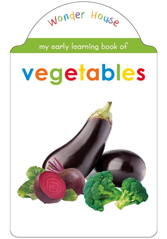 My Early Learning Book of Vegetables: Shaped Board Books (Early Learning Books) by Wonder House Books Editorial - Image 1