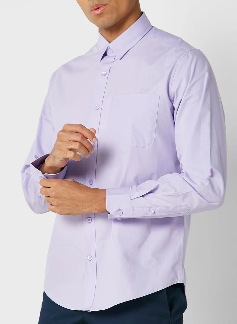 Robert Wood Poplin Shirt