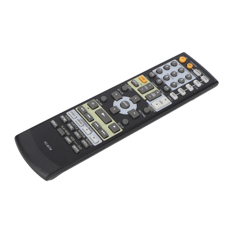 RC 607M AV Receiver Remote Control Eco-Friendly ABS Durable Replacement - Sensitive Buttons Fast Rebound AV Receiver Remote for Onkyo TX-SR503 TX-SR8350 - Image 5