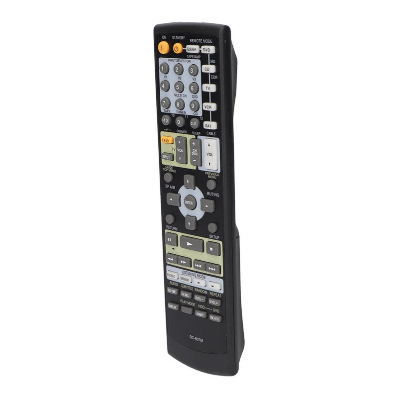 RC 607M AV Receiver Remote Control Eco-Friendly ABS Durable Replacement - Sensitive Buttons Fast Rebound AV Receiver Remote for Onkyo TX-SR503 TX-SR8350 - Image 3