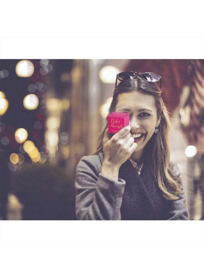 vanow Ponytail Holders, Ponytail Volume Enhancer, Bump it Hair Accessory, Crystal Transparent Filled Ponytail Hairstyle Aid, Fashion Hair Bun Maker, Magic Hair Styling Perfect Ponytail Tool for Women Girls - Image 4