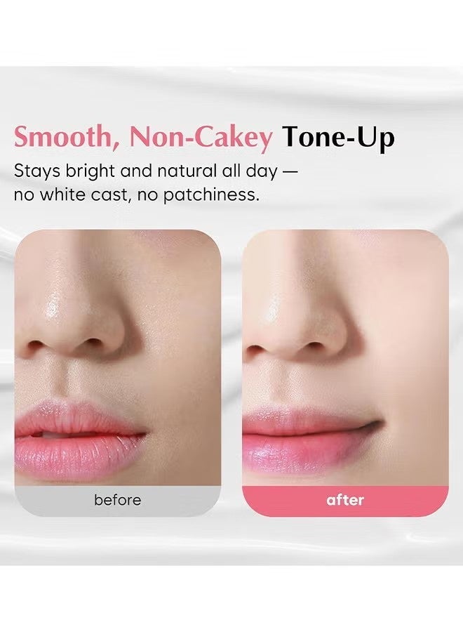 COSNORI Whitening Dress Tone Up Cream 50ML, Quick Skin Tone Balancer, Evens Out Complexion, No Makeup Natural Look, Long-Lasting Hydrating & Sebum Control Face And Body, Brightening Skin For All Skin Types - Image 5