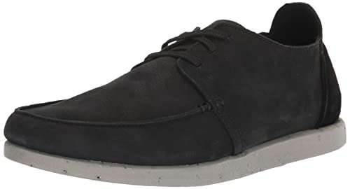 Clarks ShacreLite Low Oxford, Black Nubuck, 8 Medium - Image 1