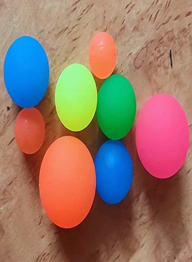 Prisma Collections كرات بريزما كوليكشنز المجنونة النطاطة لتخفيف التوتر، حجم جامبو 60 مم - هدية عيد ميلاد للأطفال (عبوة من 5 كرات) - Image 5