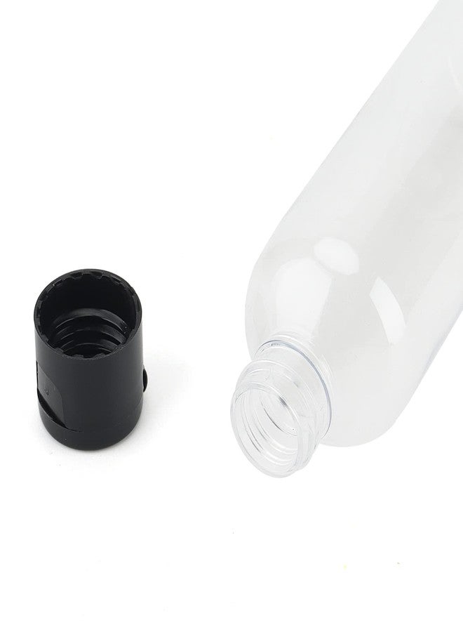 LEXININ 60 Pack 4 Oz Clear Plastic Bottles with Flip Caps, Plastic Travel Empty Bottles, Transparent Refillable Containers for Shampoo, Cream - Image 5