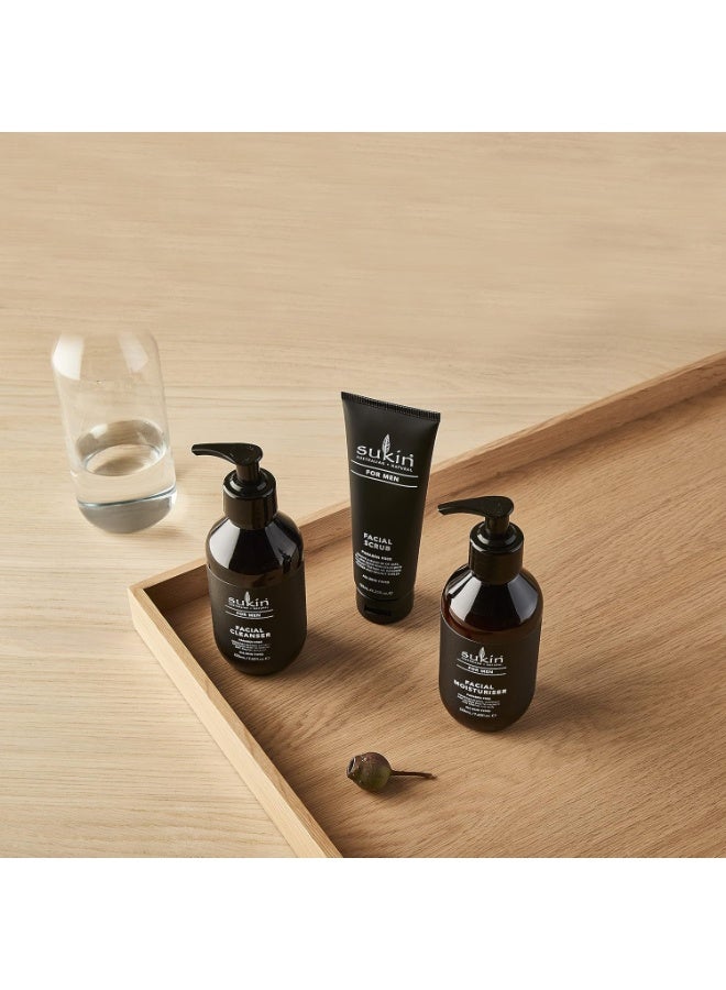 Sukin For Men Facial Moisturiser 225ml | Facial Moisturiser for Men | For Hydrated, Smooth & Healthy Skin | Lightweight Non-Greasy Formula | Natural Ingredients | 100% Vegan & Cruelty-Free | 225ml - Image 2