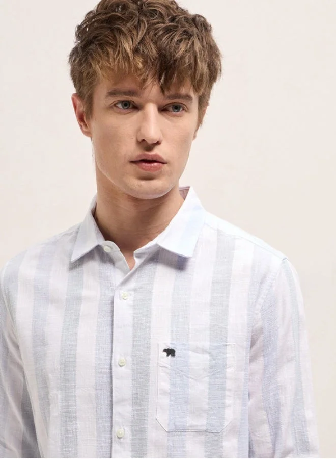 THE BEAR HOUSE  Men's Shirt for Casual and Formal Wear | Classic Button-Down Style for Office, Daily Use, Travel, Events & All-Season Outfits | Versatile & Stylish Wardrobe Essential for Every Occasion for Men | Best Price UAE