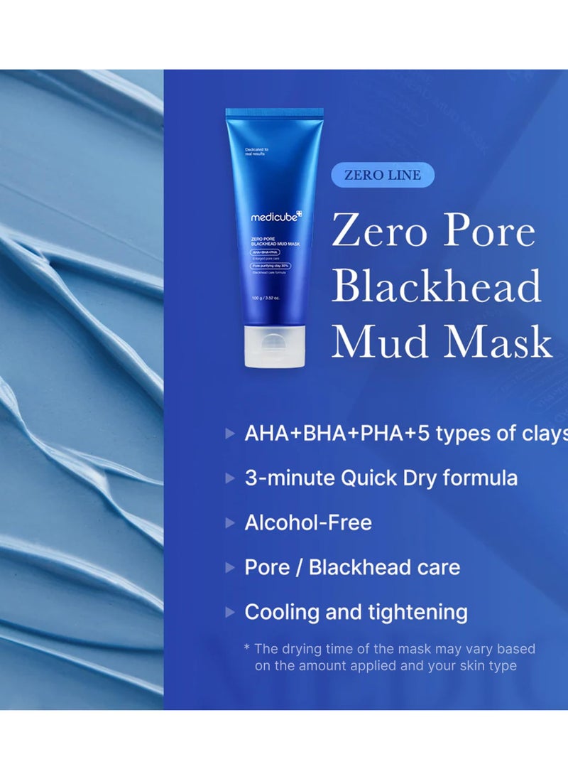 Medicube Viral Glass Skin Faical Mask Duo: Collagen Overnight Wrapping Peel Off Facial Mask Pack & Zero Pore Blackhead Mud Facial Mask & Jelly Brush  - Image 4