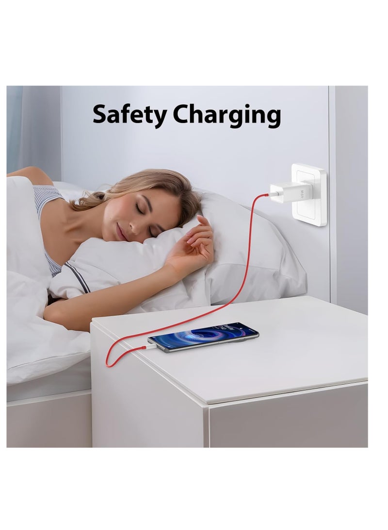 General For OnePlus Charger,SuperVooc 80W for OnePlus Warp Charger,Warp Charger Type C for One Plus 13/12/12R//11/10/9/Nord Nord 3 2T CE 4 3 2 Lite /Ace 4 3, 3.3ft Type-C Warp Charging Cable  - Image 4