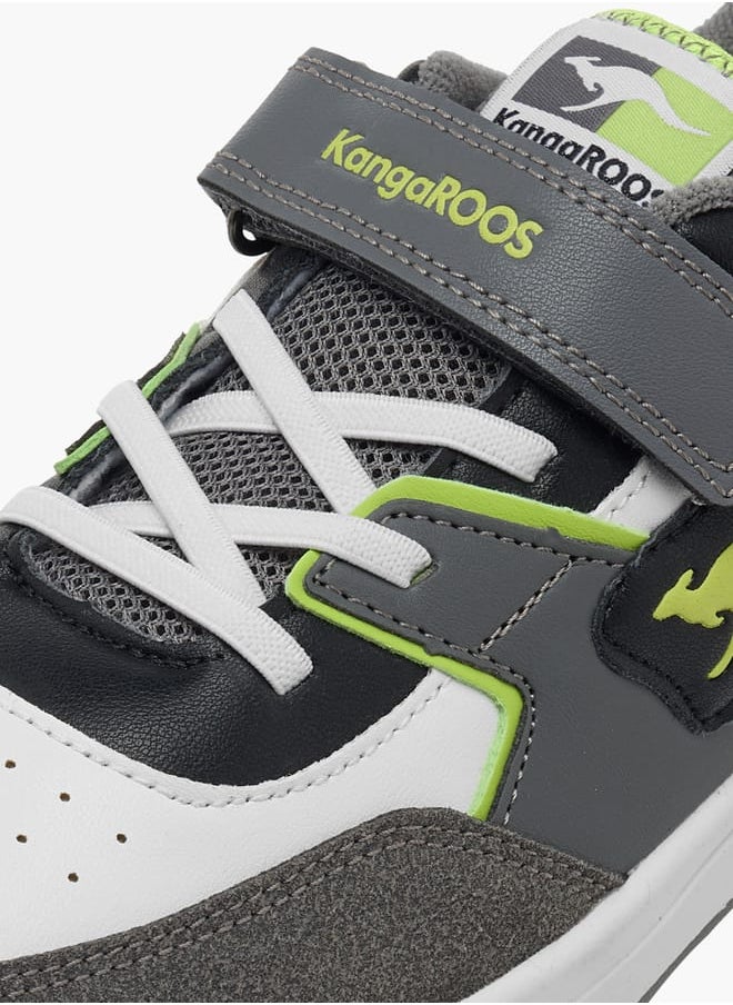 kangaROOS Women's Panelled Sports Shoes With Hook And Loop Closure  - Image 4