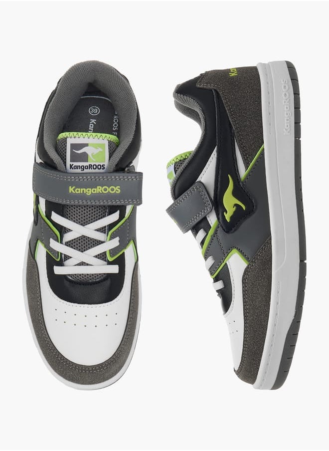 kangaROOS Women's Panelled Sports Shoes With Hook And Loop Closure  - Image 1