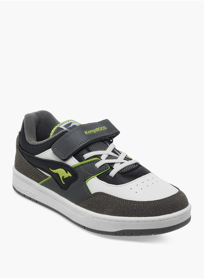kangaROOS Women's Panelled Sports Shoes With Hook And Loop Closure  - Image 2