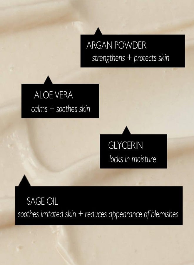 UPCIRCLE Jumbo Face Moisturiser with Argan Powder 120ml - Nourishing Day Cream - Vitamin E, Aloe Vera, Glycerin, Shea + Coconut Butter - Natural, Vegan + Cruelty-Free - Image 3