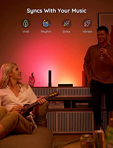 Govee أشرطة إضاءة LED الذكية من Govee، تعمل مع أليكسا ومساعد جوجل، إضاءة خلفية WiFi RGBICWW للتلفاز مع أوضاع المشهد والموسيقى للألعاب، الصور، الكمبيوتر، وتزيين الغرفة - Image 3