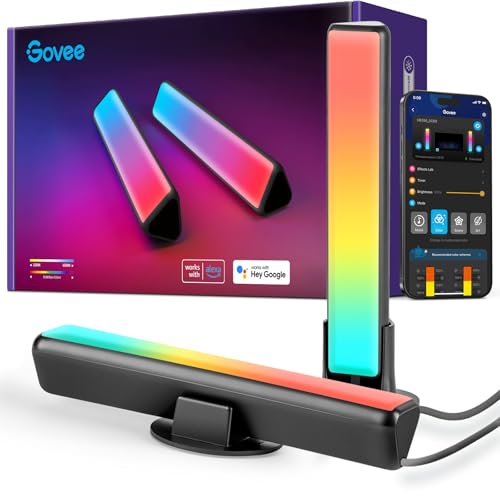 Govee أشرطة إضاءة LED الذكية من Govee، تعمل مع أليكسا ومساعد جوجل، إضاءة خلفية WiFi RGBICWW للتلفاز مع أوضاع المشهد والموسيقى للألعاب، الصور، الكمبيوتر، وتزيين الغرفة - Image 1