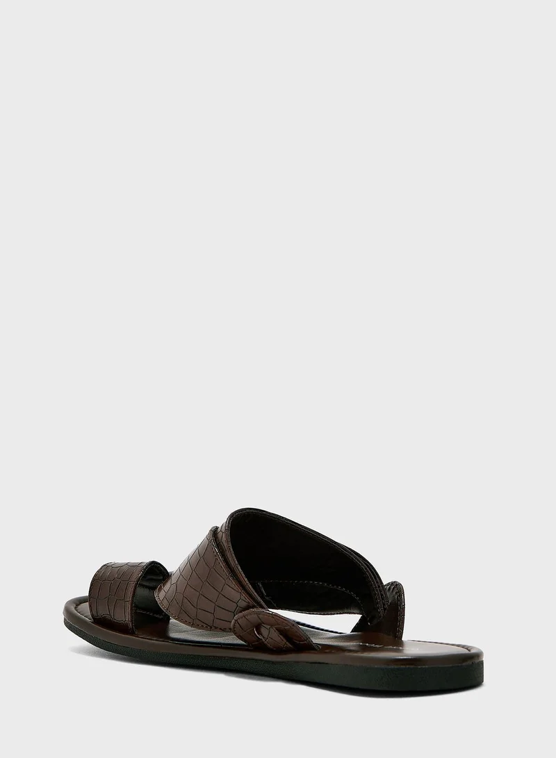 Robert Wood Traditional Shirgi Mens Arabic Sandal