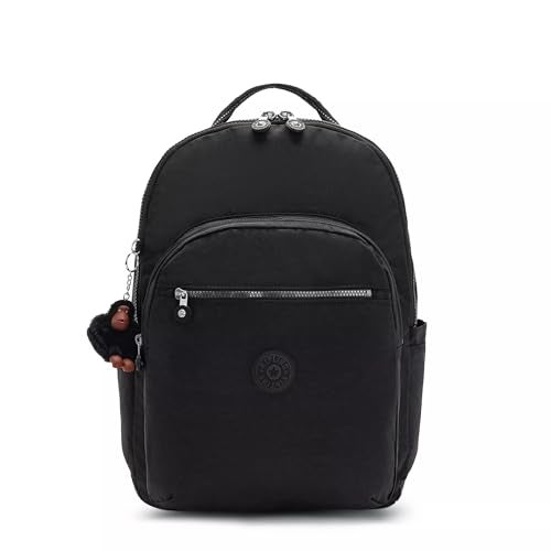 KIPLING KIPLING حقيبة ظهر كيبلينغ النسائية سيول إكسترا لارج 17 بوصة للابتوب، متينة، واسعة مع أحزمة كتف مبطنة، حقيبة - Image 1