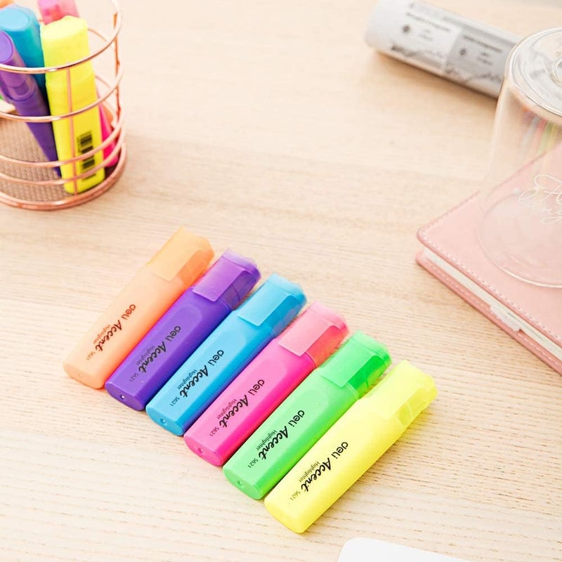 Deli Accent Highlighter Pink - Pack of 1 - Image 4