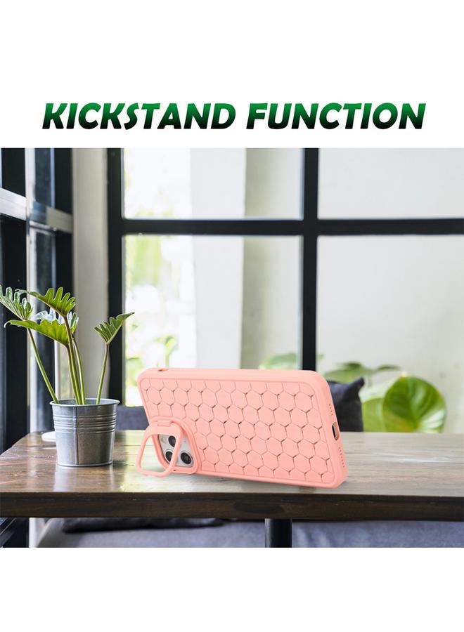 اس-توب جراب لهاتف iPhone 12 Pro مع حامل عدسة مشعة من مادة TPU - Image 3