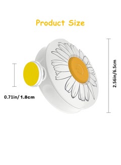 SYOSI Baby Nail Trimmer, 6 Grinding Heads Baby Nail Clippers Electric, Baby Nail Trimmer Electric for Newborn Toddler, Adult Toes Fingernails, Car Trim Polish, AAA Battery Operated, White  - Image 5