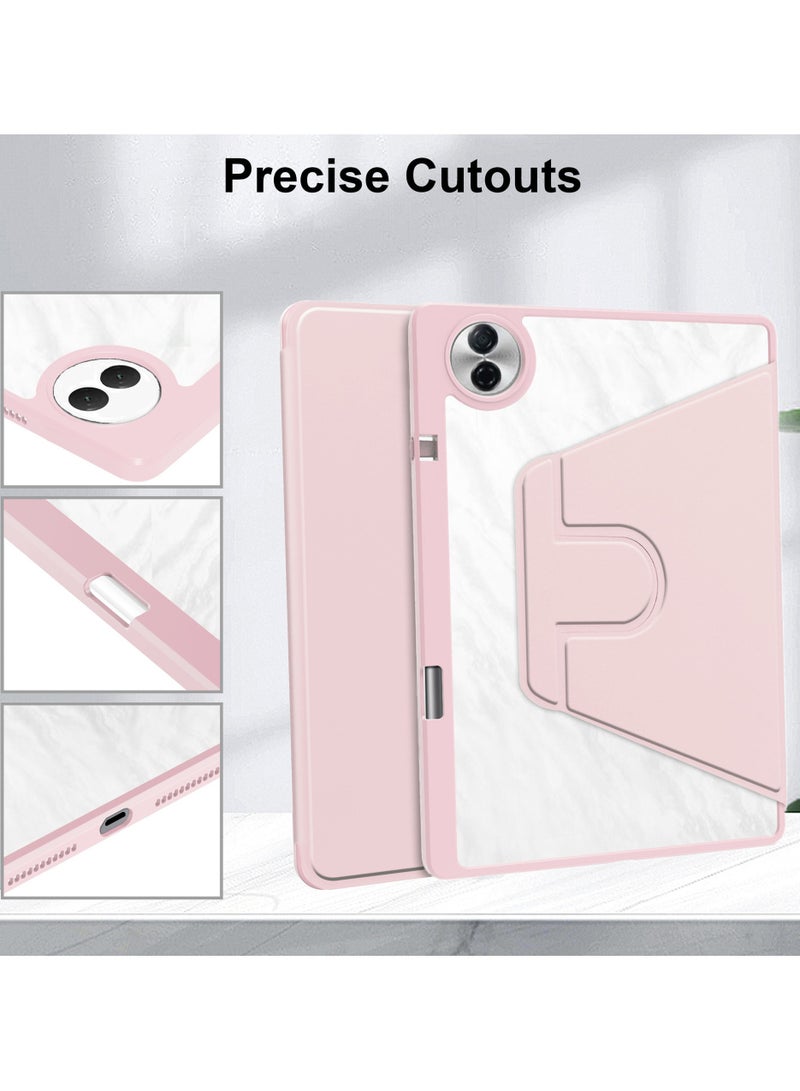 عام متوافق الشرف الوسادة 10 12.1 بوصة 2025 جراب كمبيوتر لوحي مع حامل قلم 360 Rotation دوران والسيارات يستيقظ النوم حامل قابل للطي مع زاوية عرض مرنة - Image 3