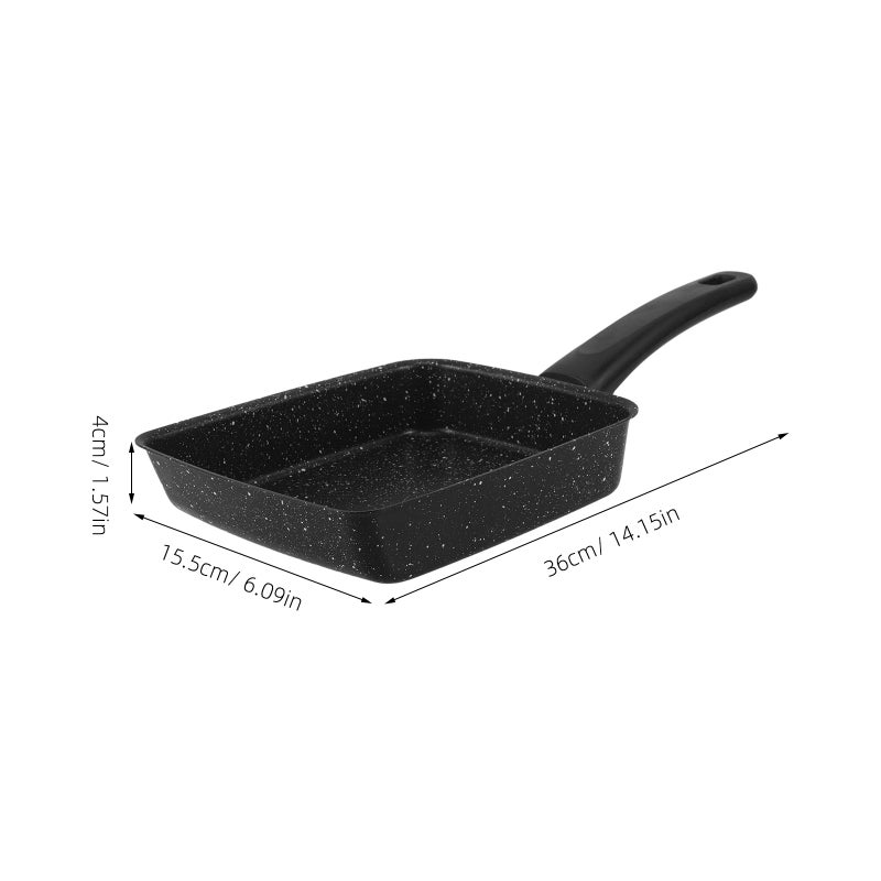🍳 مقلاة توزع الحرارة بشكل متساو وغطاء غير لاصق متعددة الاستخدامات للمطبخ - Image 3