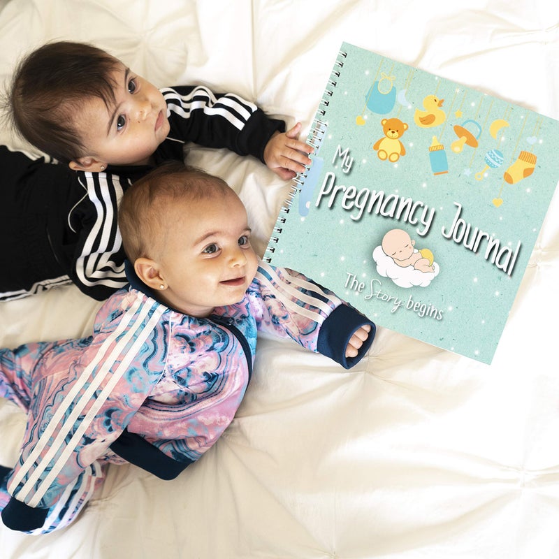 Unconditional rosie My Belly Book - Pregnancy Journal and Baby Memory Book with Stickers - Baby's Scrapbook and Photo Album - Pregnancy Journals for First Time Moms - Pregnancy Journal Memory Book - Image 5