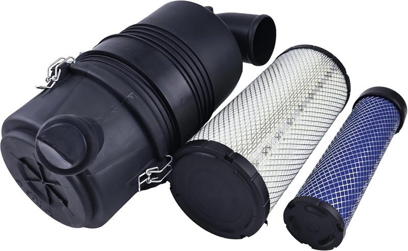 JZGRDN Air Cleaner Assembly with Inner & Outer Filter 6674837 for Bobcat 863 873 T200 Skid Steer - Image 2