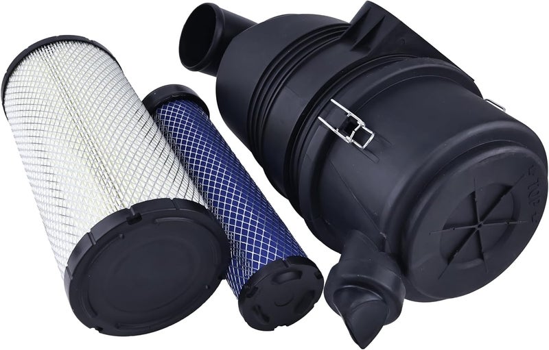 JZGRDN Air Cleaner Assembly with Inner & Outer Filter 6674837 for Bobcat 863 873 T200 Skid Steer - Image 1