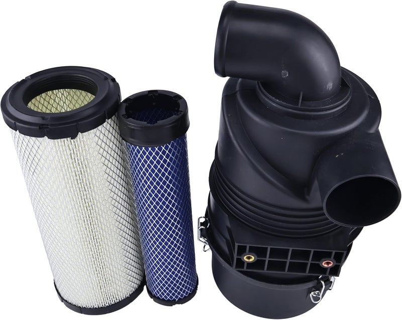 JZGRDN Air Cleaner Assembly with Inner & Outer Filter 6674837 for Bobcat 863 873 T200 Skid Steer - Image 3