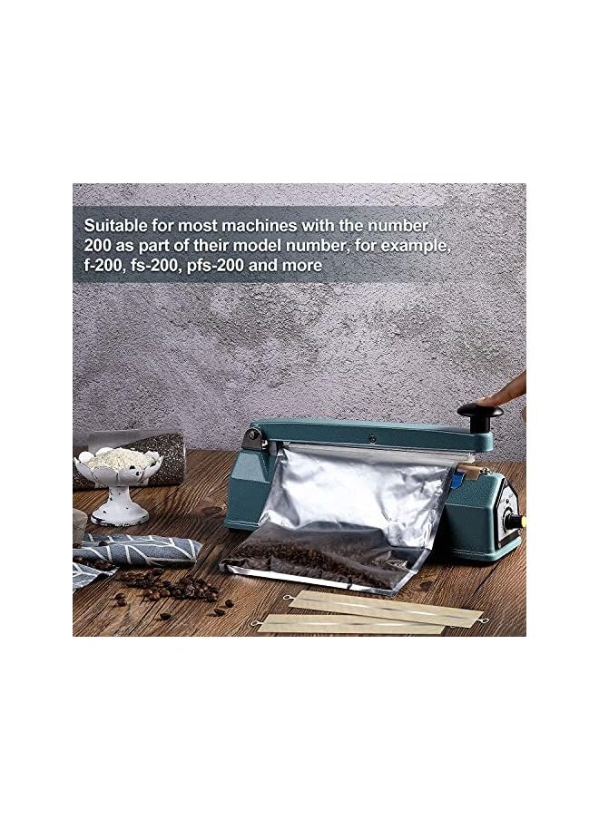 melfi - Impulse Heat Sealer Machine Spare Repair Parts 20 Cm, Heat Seal Strips Replacement Elements, Strips Accessories For Mylar Bag, Plastic Bags Etc. - Image 1