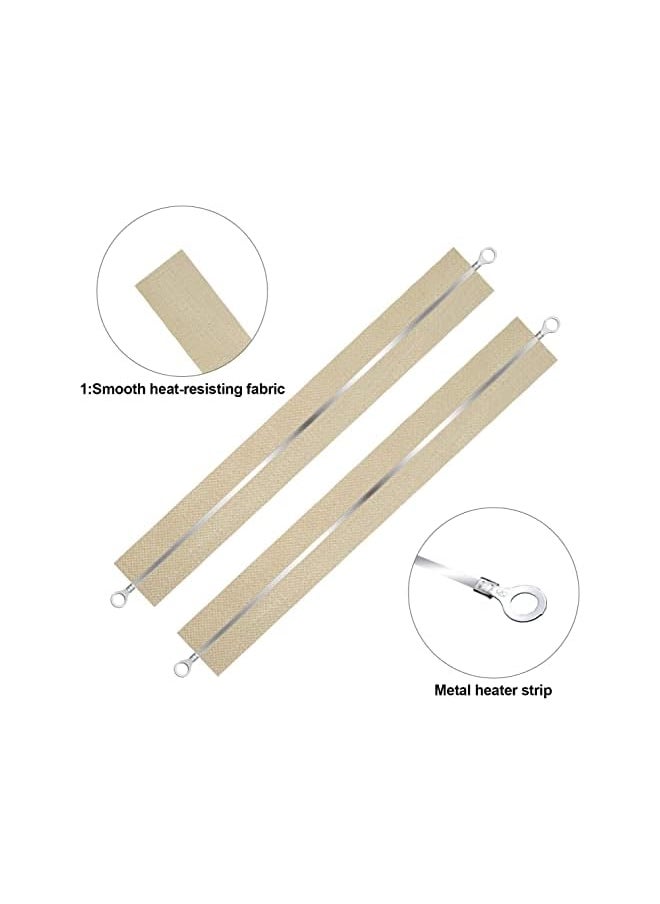 melfi - Impulse Heat Sealer Machine Spare Repair Parts 20 Cm, Heat Seal Strips Replacement Elements, Strips Accessories For Mylar Bag, Plastic Bags Etc. - Image 1