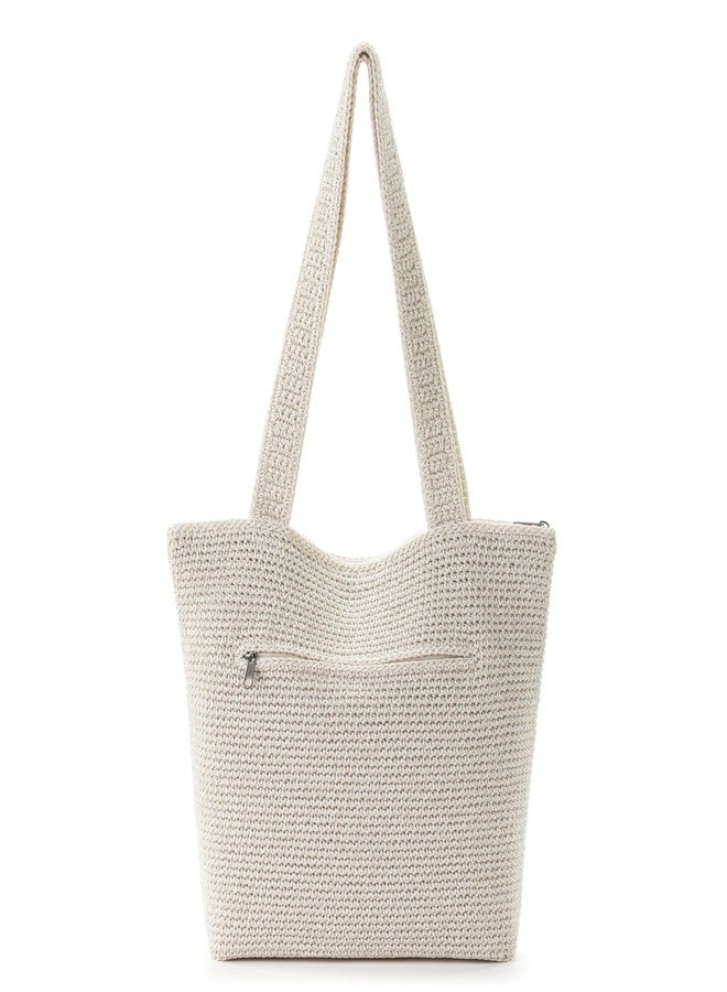 The Sak Casual Classics Tote Bag - Hand Crochet Woman's Purse For Everyday, Travel, Beach Bag - Handbag With Shoulder Straps - Image 4