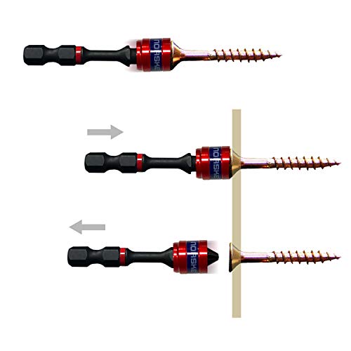 Norske Tools 40pc Screwdriver Bit Set, Impact Torsion, PH & SQ Float Collar, Socket Adapters, Nutsetters and Magnetic Bit Holder - Image 3