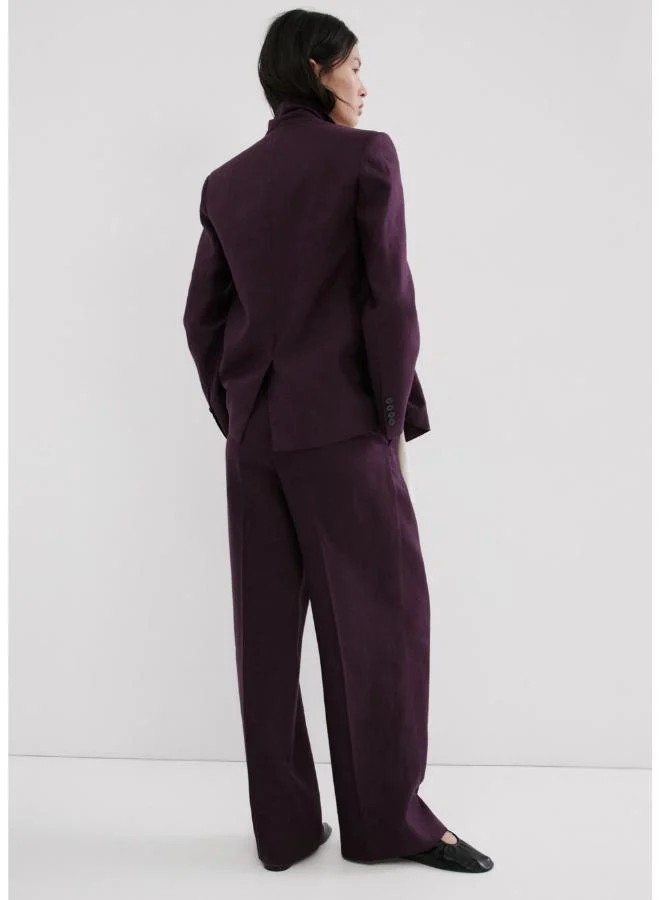 مانجو Linen suit jacket