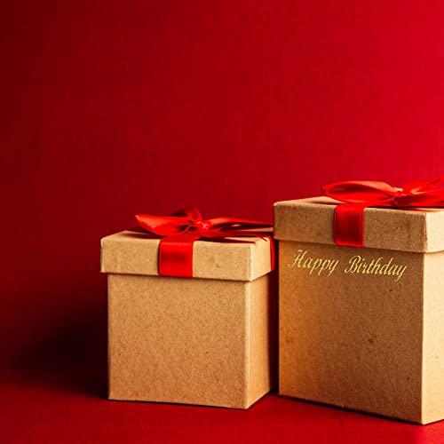Comet Busters Golden Happy Birthday Stickers for Gifts, Envelopes,Gift Bags and Decorations (STK085) - Image 2