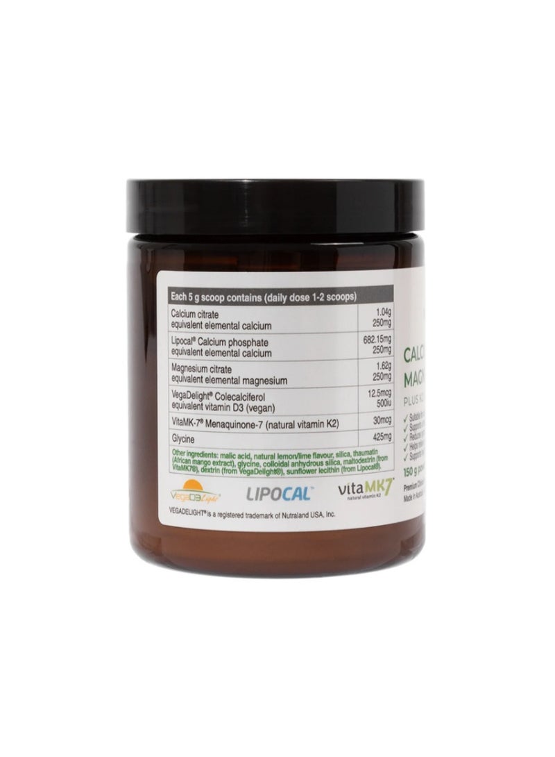 NaturoBest Calcium & Magnesium Plus K2 & D3 - 150 g - Image 2