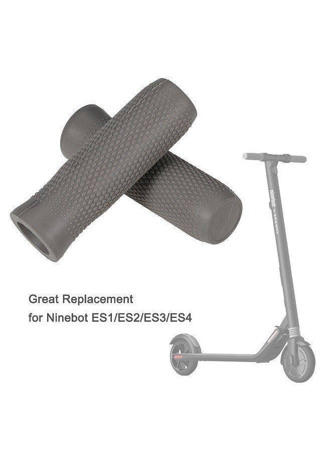 Generic - Electric Scooter Handlebar Grips Electric Skateboard Silicone Handlebar Scooter Handle Parts Replacement for Ninebot ES1 ES2 ES3 ES4 - Image 1