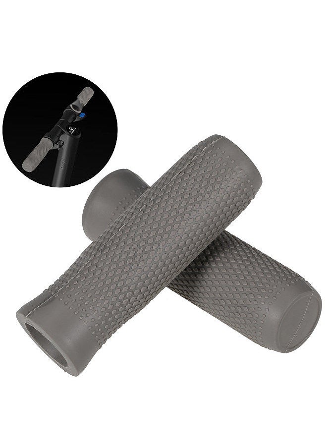 Generic - Electric Scooter Handlebar Grips Electric Skateboard Silicone Handlebar Scooter Handle Parts Replacement for Ninebot ES1 ES2 ES3 ES4 - Image 1