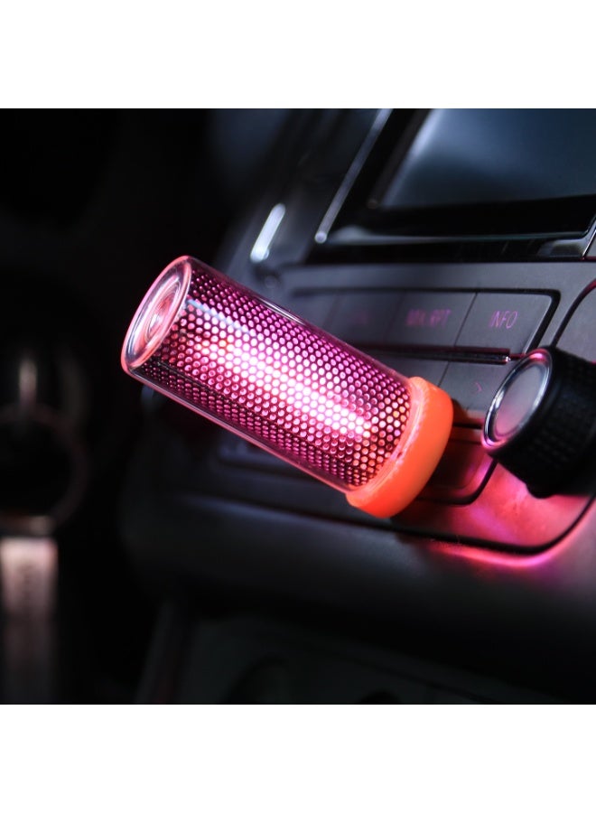 syta Portable USB Vacuum Tube Shaped LED Light, Flicker-Free Ceramic Filament Lamp, Touch Control Dimmable Night Light, Warm & Multi-Color Mood Lighting for Bedroom, Car Interior, Laptop & Power Bank use - Image 2