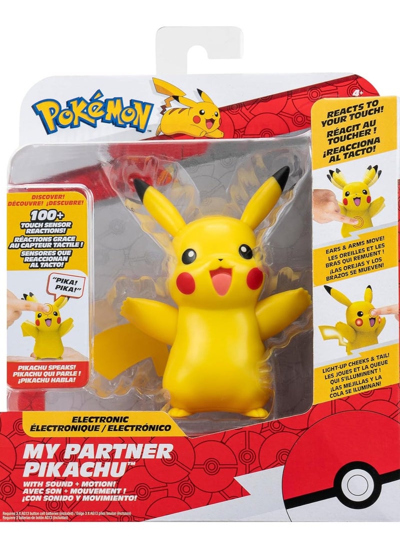 Pokemon My Partner Pikachu Deluxe Figure  - Image 1