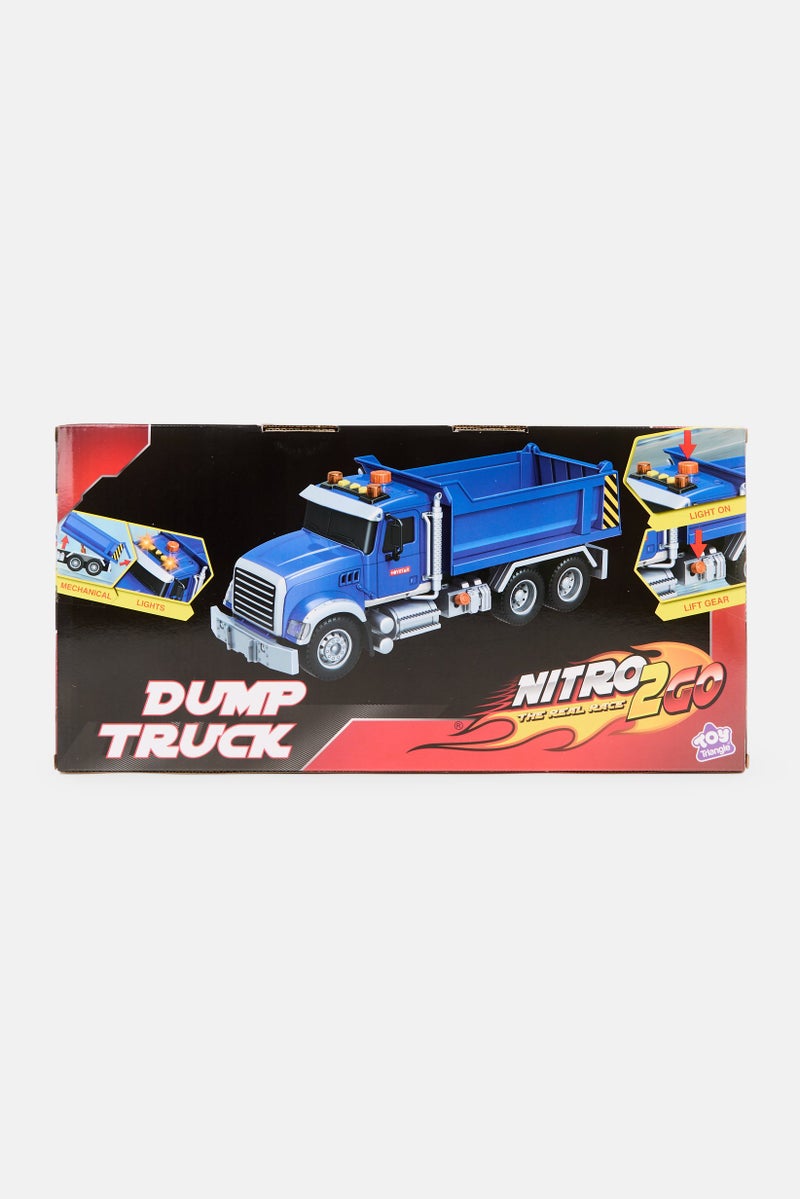 New Boy Nitro2Go Dump Truck, Blue - Image 2