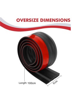 EHOME Door Bottom Seal Self-Adhesive Under Door Gap Filler Rubber Air Conditioner Door Stopper Door Dust Plug Household Door Seal Cockroach Bug Weather Plugs  - Image 2