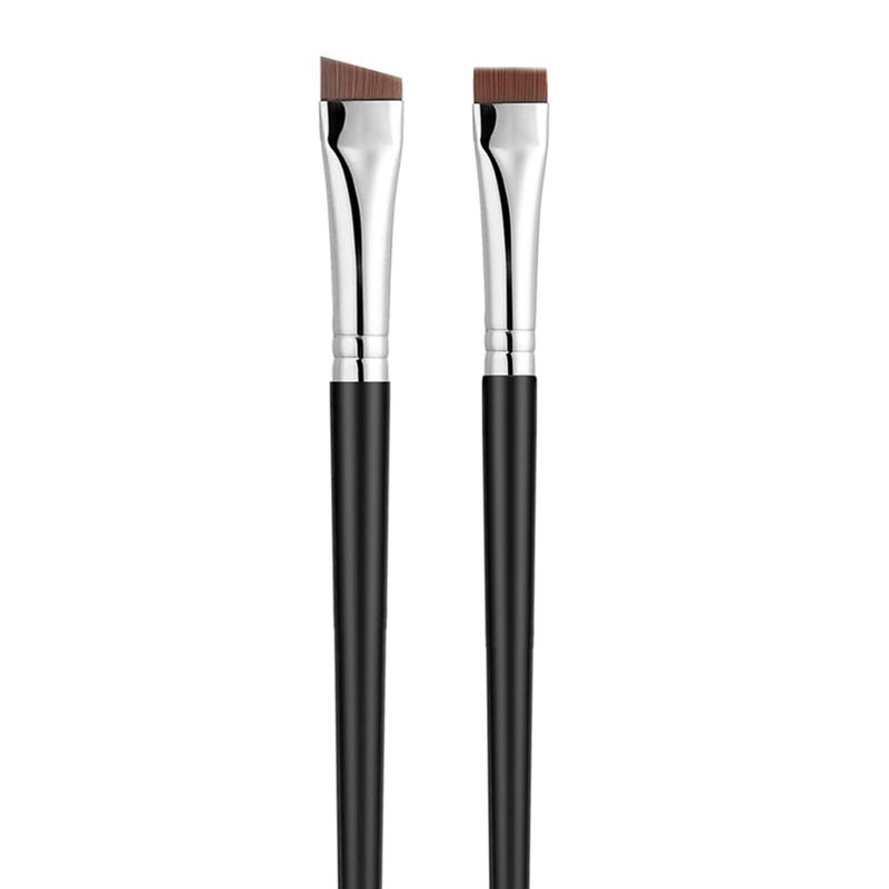 JASSINS Fine Angled Eyeliner Brushes, JASSINS Precision Gel Eye Liner Brush,Synthetic Bristles Eye Makeup Tool,Ultra Thin Slanted Flat Angle for Beauty Cosmetic Tool - Image 1