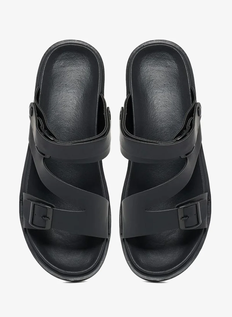 Styli  Styli Slingback Slip-On Sandals for Men | Best Price UAE
