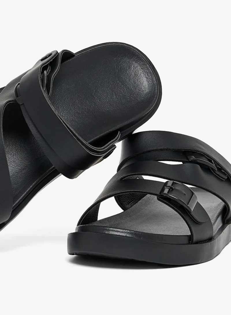 Styli  Styli Slingback Slip-On Sandals for Men | Best Price UAE