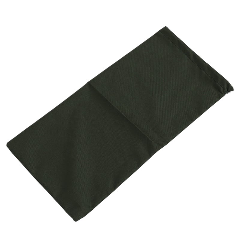 10pcs Flood Sandbags Empty Thickened 600D Polyester Bendable Drawstring Flood Control Bags for Door Garage Basement Dark Green - Image 5