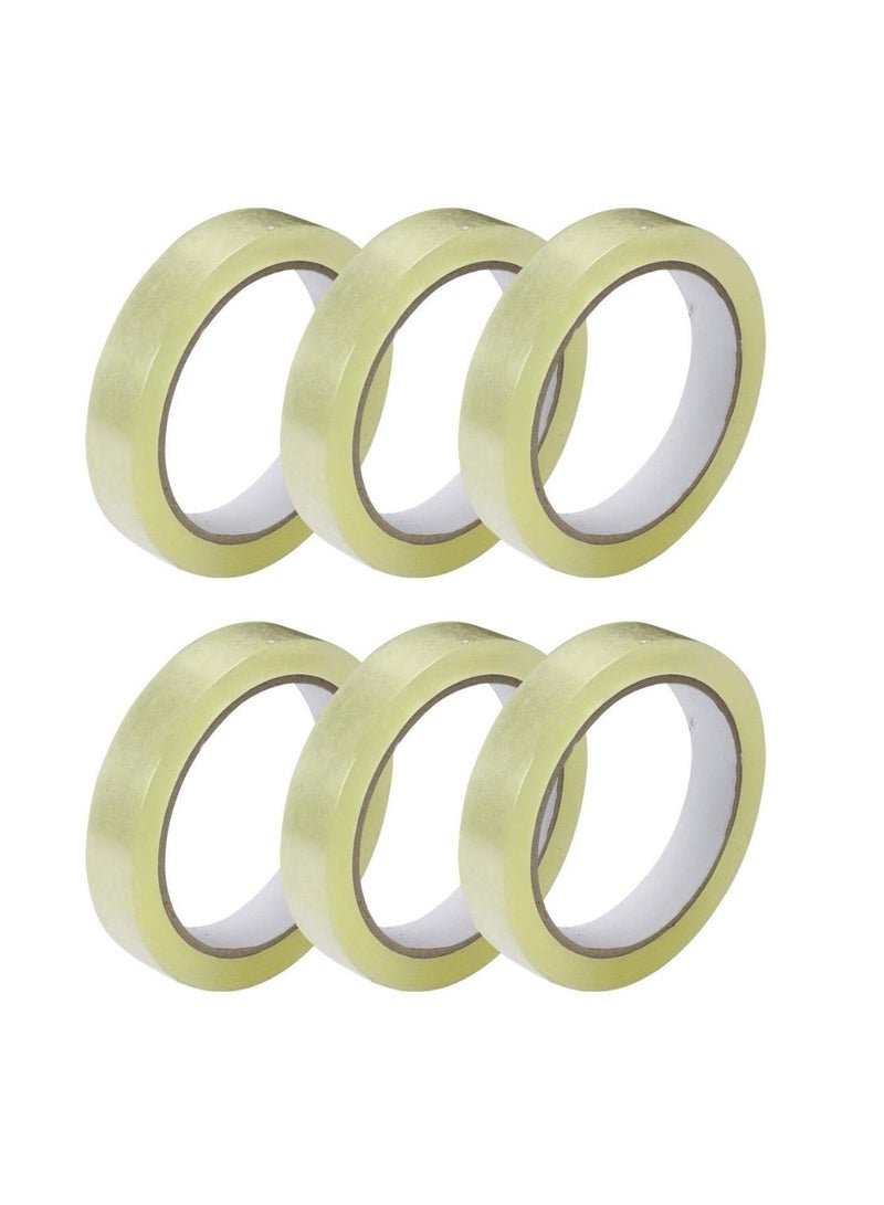 Fantastick شريط لاصق مكتبي شفاف 8 قطع بعرض 18 مم - Image 3