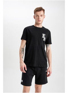 DeFacto شورت محبوك بقصّة Slim Fit للرجال  - Image 3